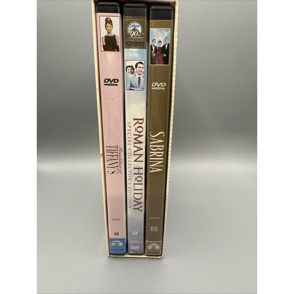 Audrey Hepburn Collect: Breakfast At Tiffany's/Roman Holiday/Sabrina (DVD, 2006) - Picture 2 of 4
